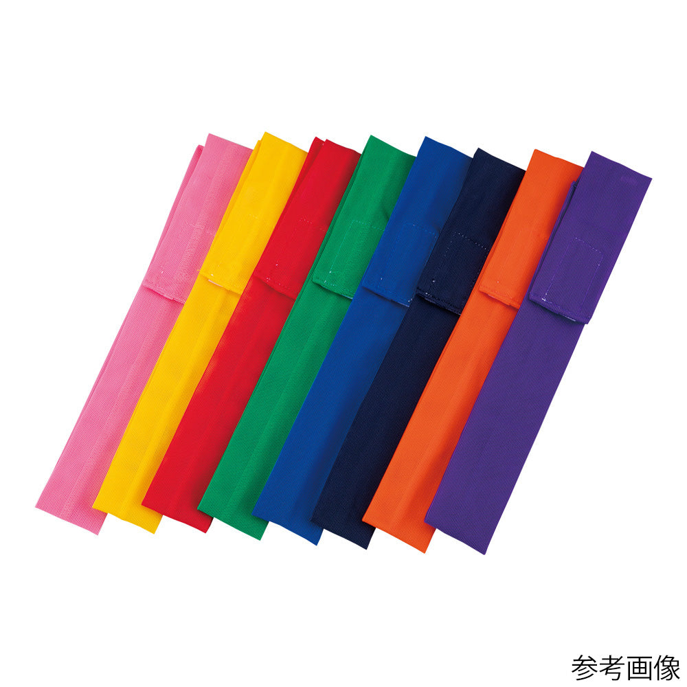 Identification color hair band (hook and loop fastener type) Purple 1 piece