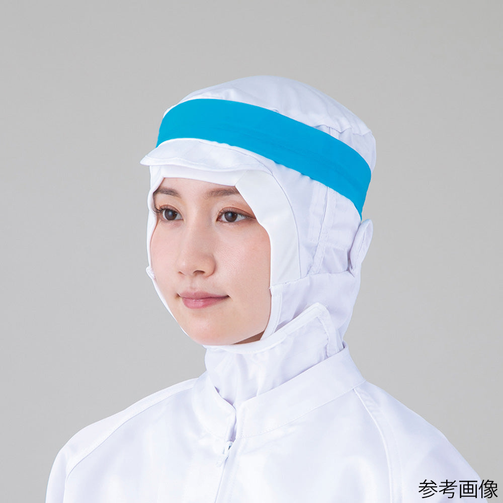 인식 표시 컬러 헤어 밴드(면 패스너형) 스카이블루 1장