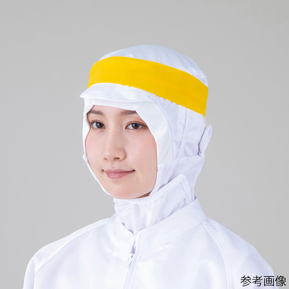 인식 표시 컬러 헤어 밴드(링형) 옐로우 1장