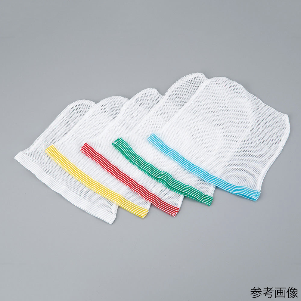 ニットヘアーキャップ（袋型） レッド 1枚