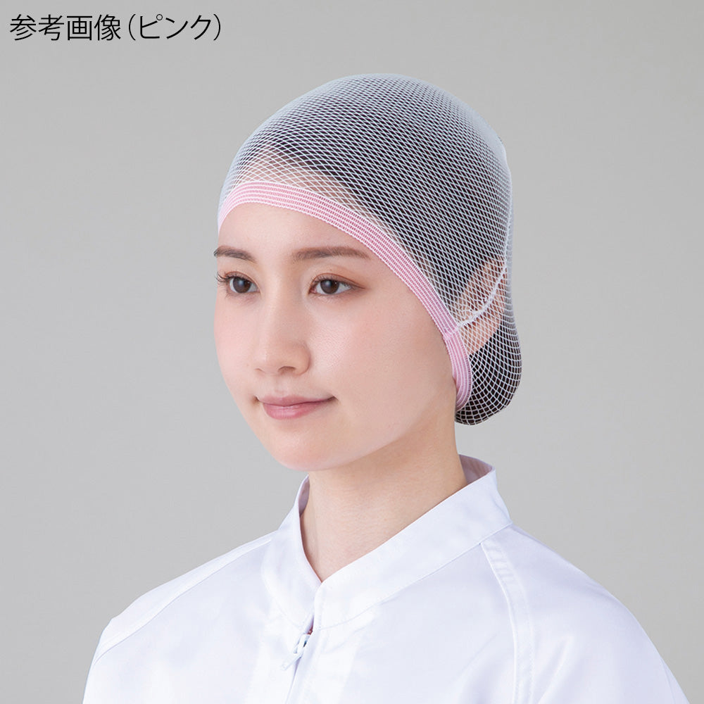 ニットヘアーキャップ（袋型） レッド 1枚
