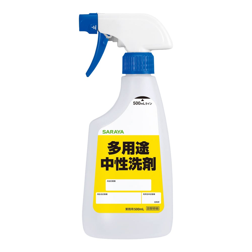 Multi-purpose neutral detergent Salaria 500mL spray bottle (empty container) 53086 1 piece