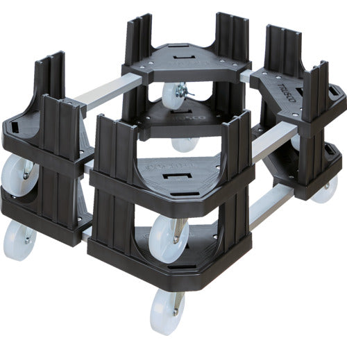 TRUSCCO 스태킹 알루미늄 카트 오리콘 50L 용 TSALD50 1 대