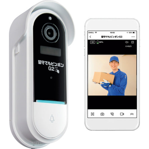 그랜드 쉴드 카메라가있는 인터폰 부재 중 탁구 G2 GS-DB026DTK 1 개