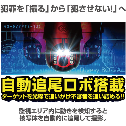 Grand Shield Security Camera DIVE-YBOT-AI Dive-BOT Eye GS-DVYPTZ-101 1 unit