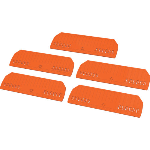 TRUSCO Plastic Cart Cartio (New Model) 780X490 Folding Blue with Fence to Prevent Baggage Falling MPK-780-B-RSK 1 Unit