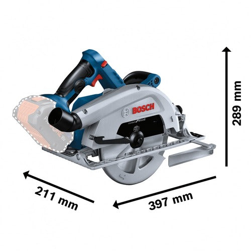 Bosch 18V Cordless Circular Saw + 2 Battery Charger Set GKS18V-68CHSET2 1 S