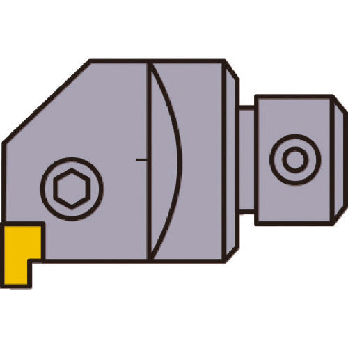 Mitsubishi Grooving and Cutting Internal Machining DPT4 Type Lever Lock Type D-Type Boring Head Right Hand DPT4140R 1 Piece