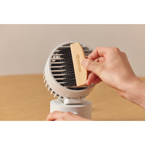 ＲＨＹＴＨＭ　卓上扇風機　静音　小型　ＵＳＢ給電式　自動首振り　強力　ＤＣモーター　２重反転ファン　デスクファン　お手入れ簡単　Ｓｉｌｋｙ　Ｗｉｎｄ　Ｍｉｎｉ　ライトグレー　9ZF038RH08　1 個