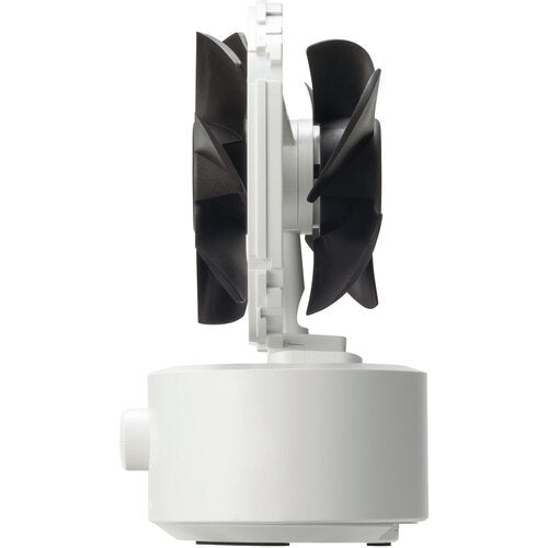 ＲＨＹＴＨＭ　卓上扇風機　静音　小型　ＵＳＢ給電式　自動首振り　強力　ＤＣモーター　２重反転ファン　デスクファン　お手入れ簡単　Ｓｉｌｋｙ　Ｗｉｎｄ　Ｍｉｎｉ　ライトグレー　9ZF038RH08　1 個