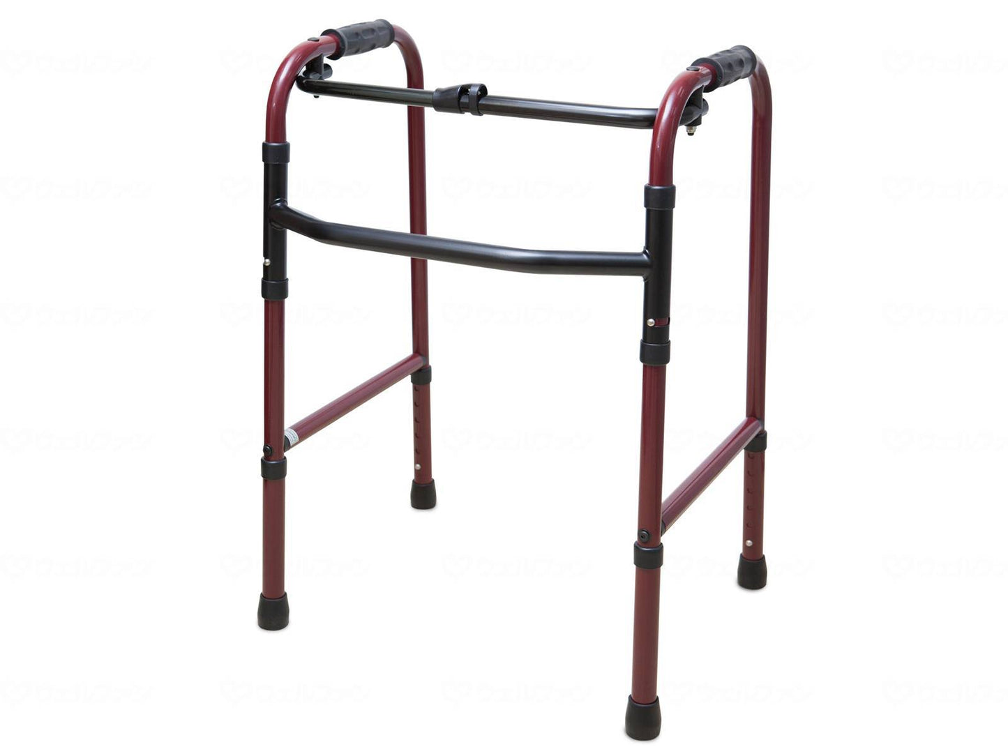 Action Japan Folding Walker Wine Red