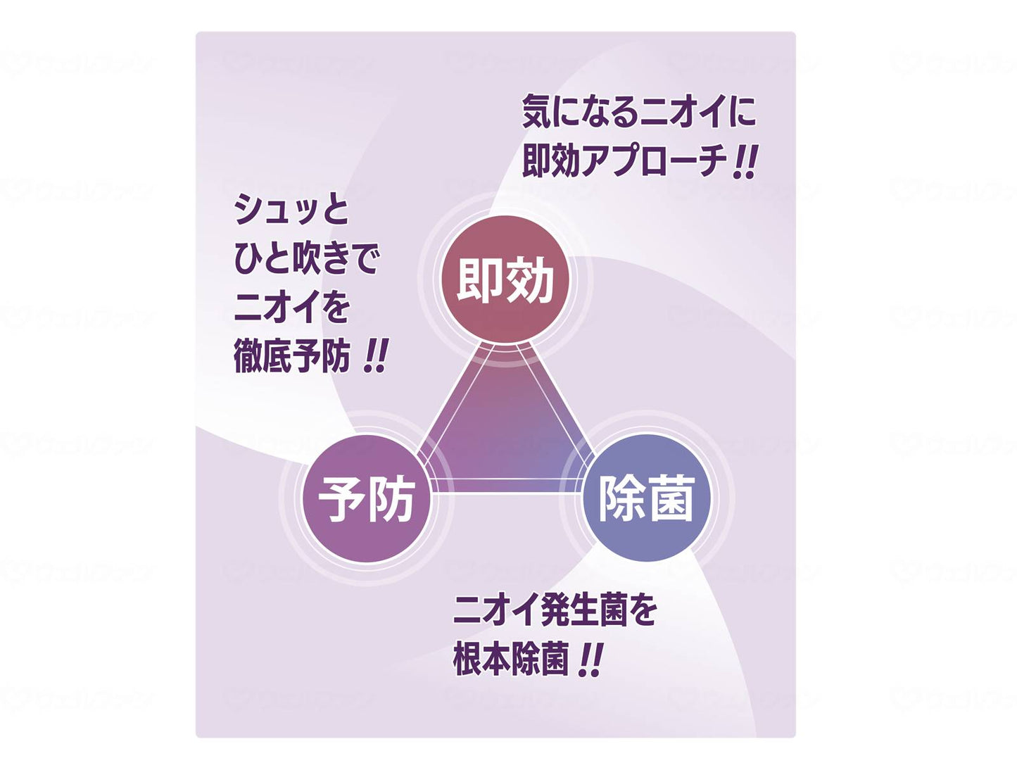 Sananioi Toletta Air and Clothing Deodorizer Disinfectant Plus Case