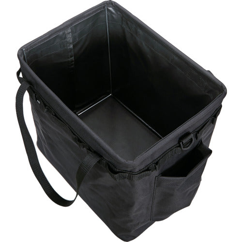 ＴＲＵＳＣＯ　ワンタッチバケット黒色　Ｗ３５０ＸＤ２６０ＸＨ３４０ｍｍ　TOB350-BK-A　1 個