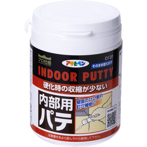 アサヒペン　内部用パテ　２２５ＭＬ　ホワイト　602183　1 個