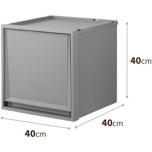 ＴＥＮＭＡ　フィッツケース　ＦＣ４０−４０４０　４１Ｌ　グレー　110014861　1 個