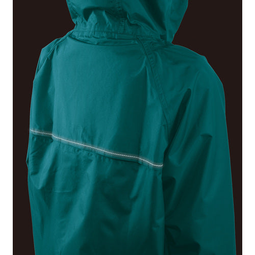 Makku Daily Rain Suit Turquoise LL AS51203M 1 unit