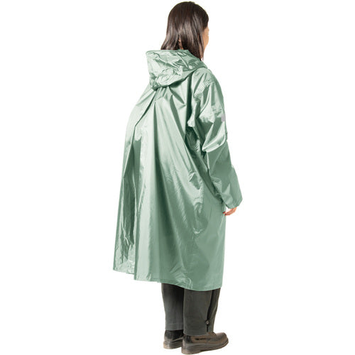 Ｍａｋｋｕ　バッグインサイクルレインコート　ミント　ＦＲＥＥ　AS515004　1 着