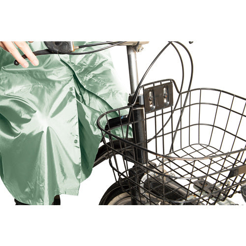 Ｍａｋｋｕ　バッグインサイクルレインコート　ミント　ＦＲＥＥ　AS515004　1 着