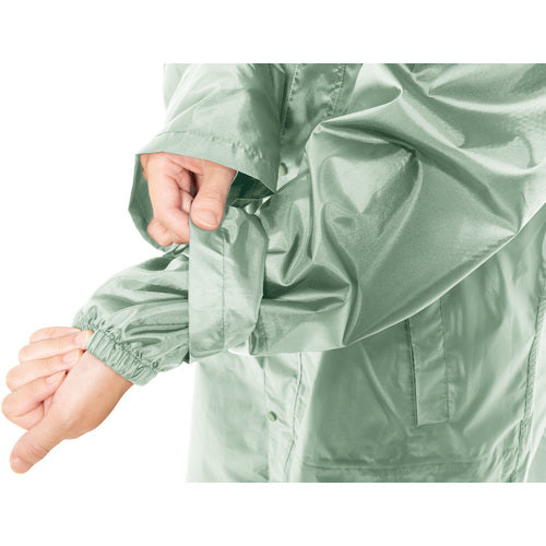 Ｍａｋｋｕ　バッグインサイクルレインコート　ミント　ＦＲＥＥ　AS515004　1 着