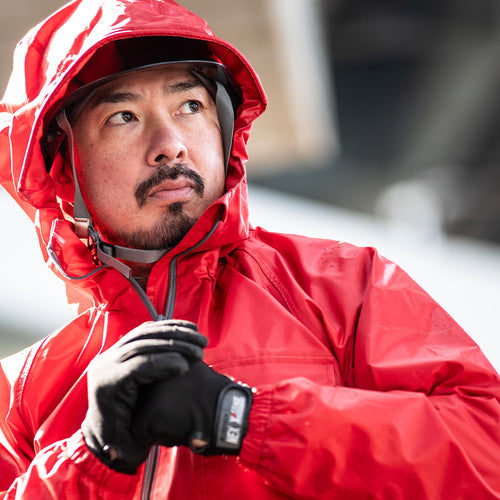 Makku Rain Keeper Suit Red EL AS511042 1 unit