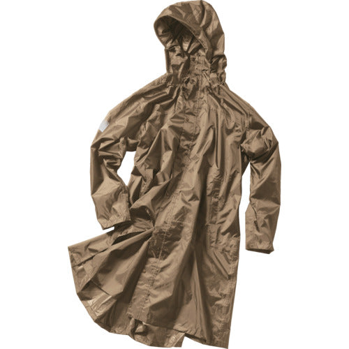 Makku Bag-in-Cycle Raincoat Beige FREE AS51500J 1 unit