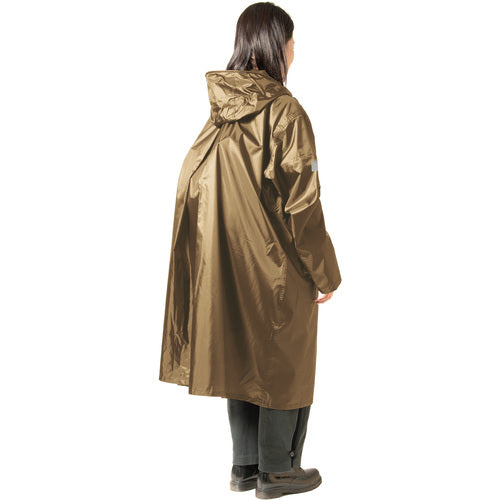 Makku Bag-in-Cycle Raincoat Beige FREE AS51500J 1 unit