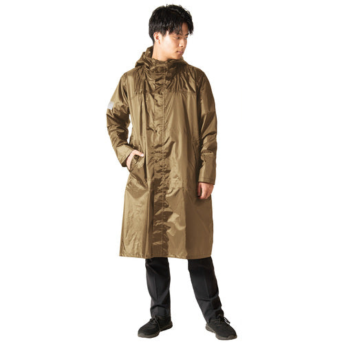 Makku Bag-in-Cycle Raincoat Beige FREE AS51500J 1 unit