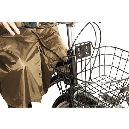 Makku Bag-in-Cycle Raincoat Beige FREE AS51500J 1 unit