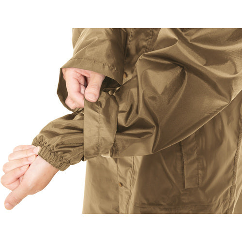 Makku Bag-in-Cycle Raincoat Beige FREE AS51500J 1 unit