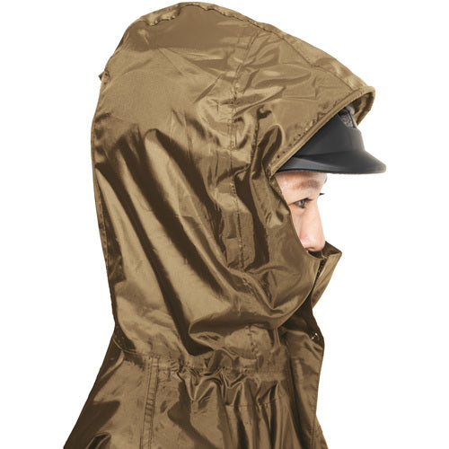 Makku Bag-in-Cycle Raincoat Beige FREE AS51500J 1 unit