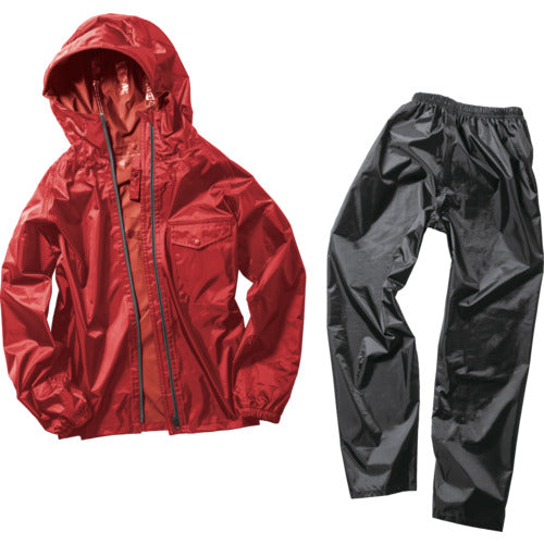 Makku Rain Keeper Suit Red 4L AS511052 1 unit