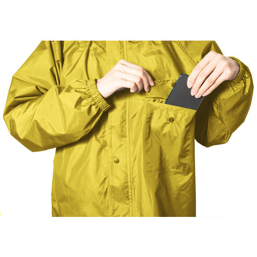 Makku Daily Rain Suit Mustard LL AS51203B 1 unit