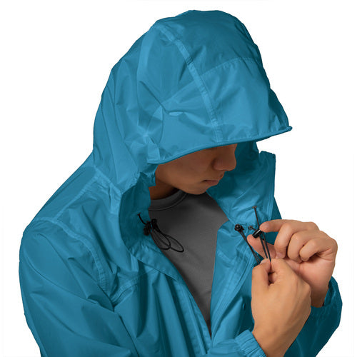 Makku Panorama Bag-in Rain Suit Sky Blue M AS514017 1 unit