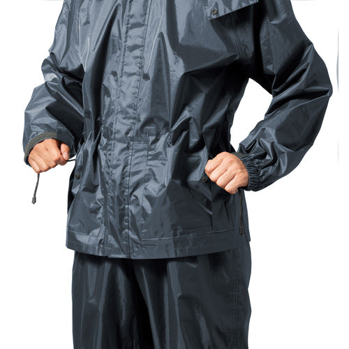 Makku Dual Fit Rain Suit Navy M AS516014 1 unit