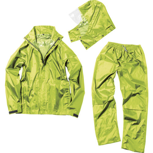 Makku Dual Fit Rain Suit Lime Green 4L AS516053 1 unit