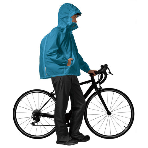 Makku Panorama Bag-in Rain Suit Sky Blue LL AS514037 1 unit