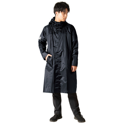 Makku 가방 인사이클 레인 코트 네이비 FREE AS515003 1 착용