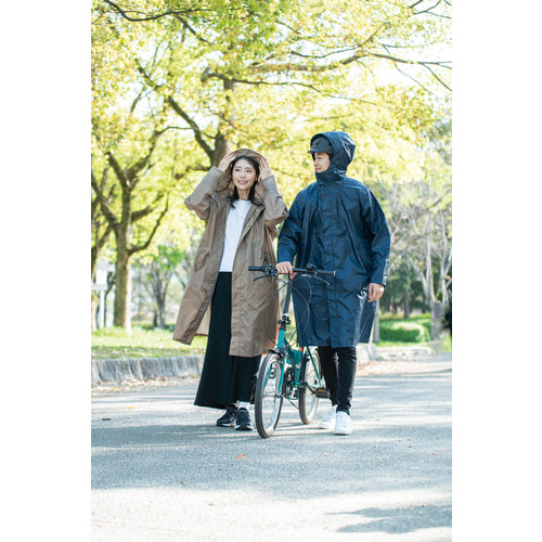 Makku 가방 인사이클 레인 코트 네이비 FREE AS515003 1 착용