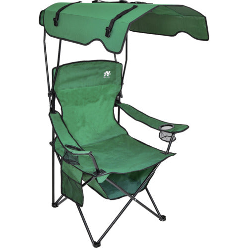 NICHIDO 쉐이드 첨부 의자 타는 의자【올리브 그린】 NCHA-01-OG 1대