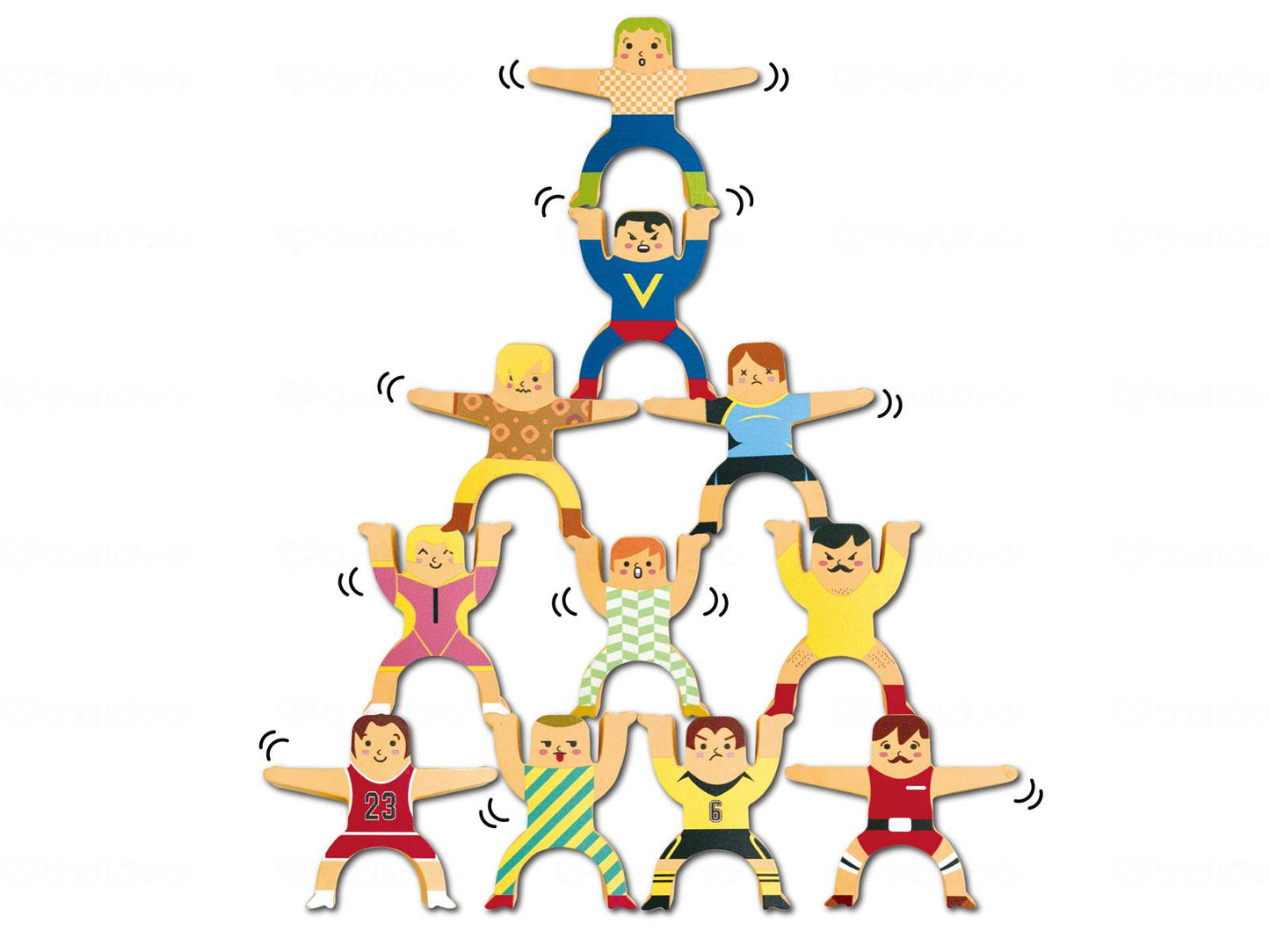 グッズマンｺｺﾛの積み木 ﾜｯｼｮｲ