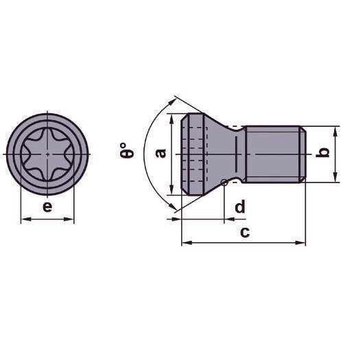 三菱　ＡＸＤ４０００用部品　クランプねじ　TS3SBS　1 本