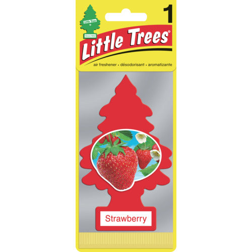 リトルツリーズ　ＬＴ　エアーフレッシュナー　１Ｐ　−　Ｓｔｒａｗｂｅｒｒｙ（ストロベリー）　LT015　1 枚