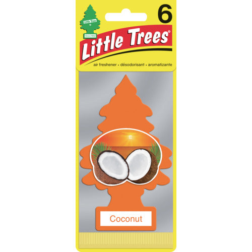 Little Trees LT Air Freshener 6P - Coconut LT654 1PK