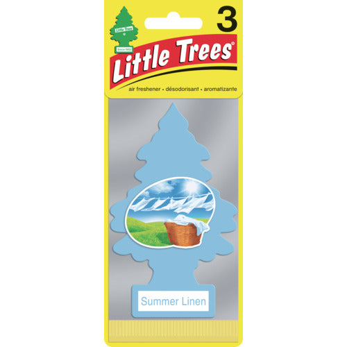 Little Trees LT Air Freshener 3P - Summer Linen LT302 1PK