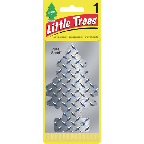 Little Trees LT Air Freshener 1P - Pure Steel LT021 1 piece