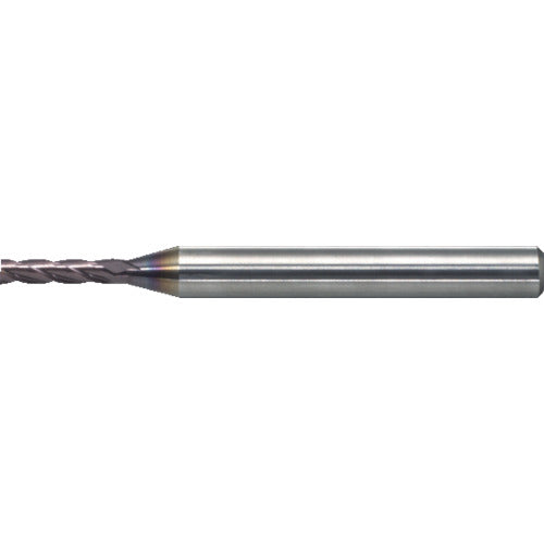 Mitsubishi K 4-blade Exstar general-purpose carbide square end mill, semi-long blade length (J) 6 mm, MS4JCD0600, 1 piece