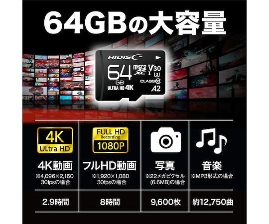 超高速R170シリーズmicroSDXCカード 512GB　HDMCSDX512GA2V30PRO 1個