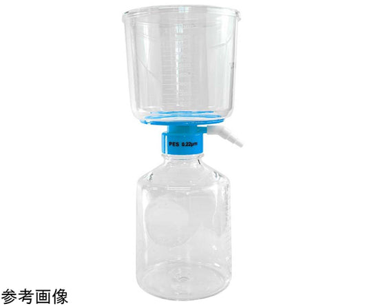 EXTRACTO Bottle Top Filter &amp; Bottle BLUE 1,000mL PES 91mmφ 0.45μm Sterile 12 pieces EXVF1000BPS04CZS 1 box (12 pieces)