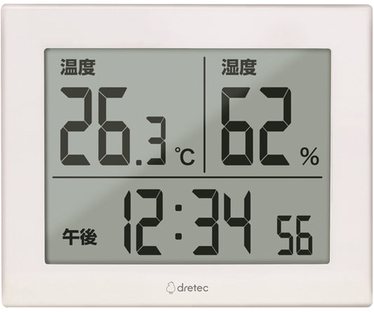 대형 화면 온습도계 O-506WT 1개