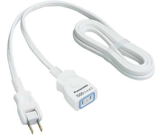 Extension cord x 2m white WHA4912WP 1 piece